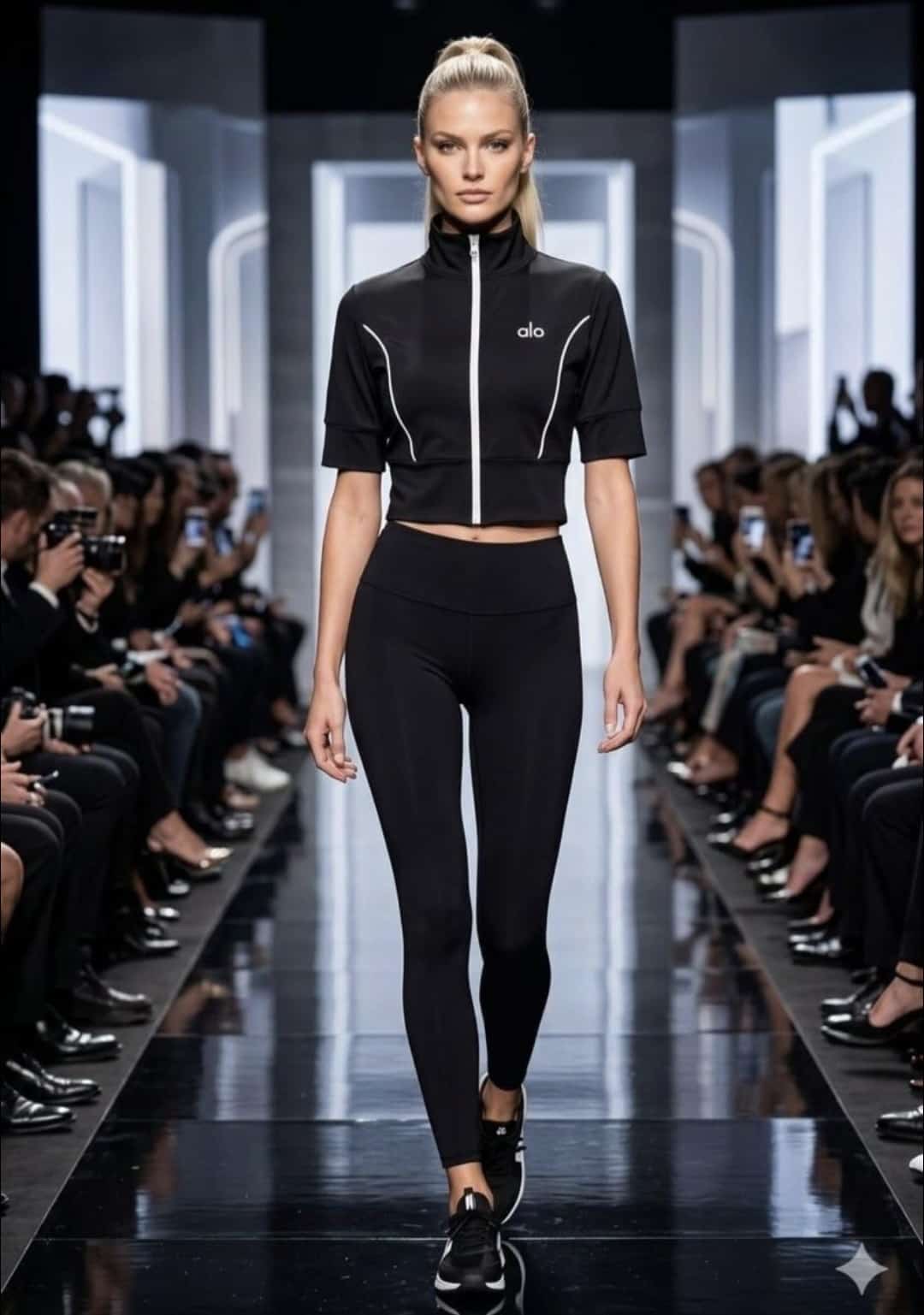 ALO Yoga Taytlı Takım – Dalgıç Kumaş