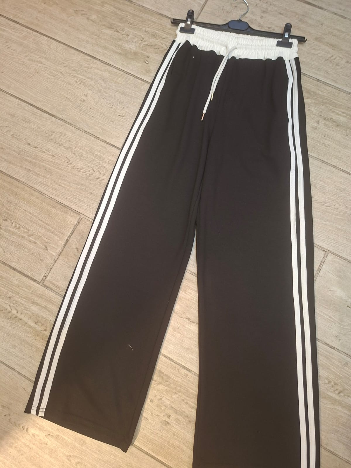 ALO Yandan Şeritli Cepli Palazzo Modal Pantolon